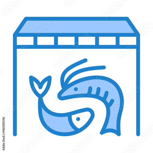 Seafood Stall Icon
