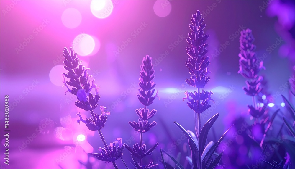 Fototapeta premium neon colored hd resolution lavender wallpaper