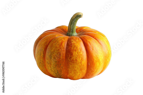 Wallpaper Mural Small orange pumpkin isolated on delicious autumn harvest vegetable food on transparent background Torontodigital.ca