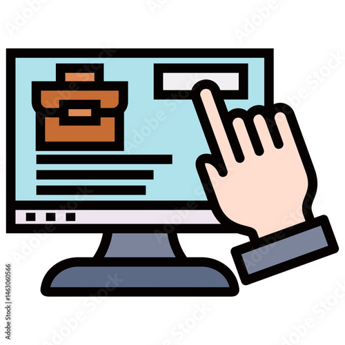 Online Application Icon