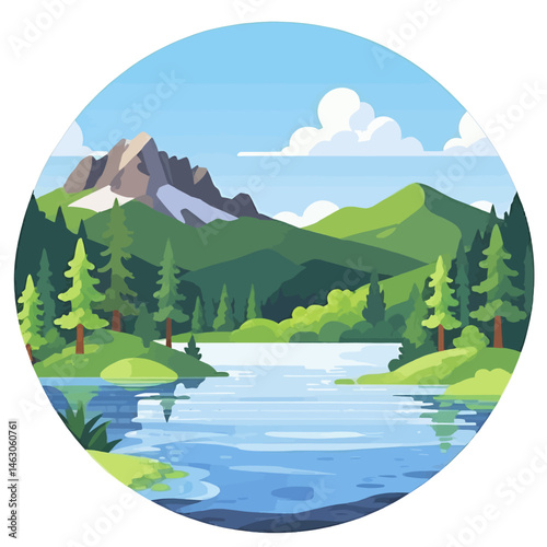 Serene_Mountain_Lake_Landscape_Illustration_Peaceful_Nature_Scene_with_Mountains_Forest_and_Calm_Water_Ideal_for_Wallpaper_or_Travel_Inspiration