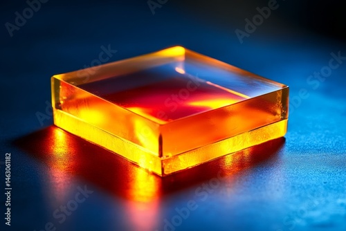 When heated, a flat plate emits infra radiation