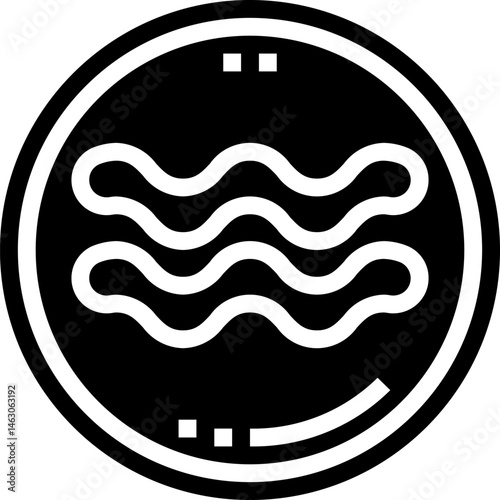 aquarius illustration on a white background    