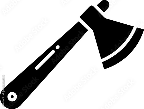 axe illustration on a white background   