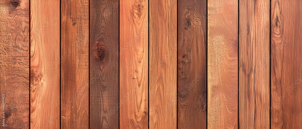 Fototapeta premium Rustic Wooden Plank Wall Texture