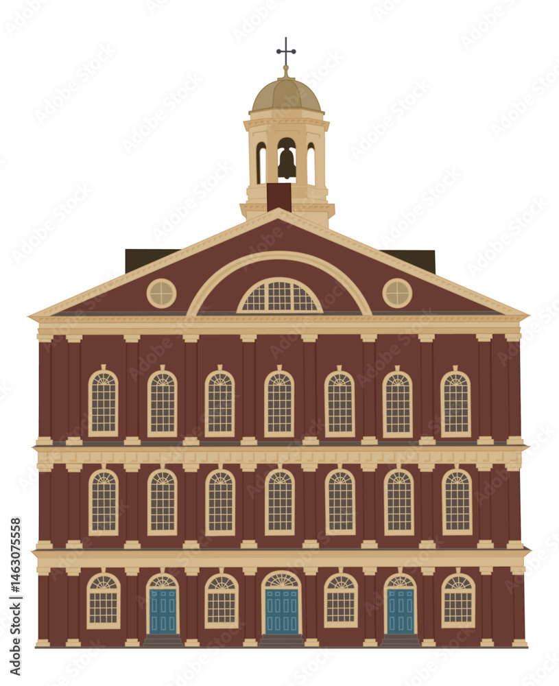 Obraz premium Faneuil Hall