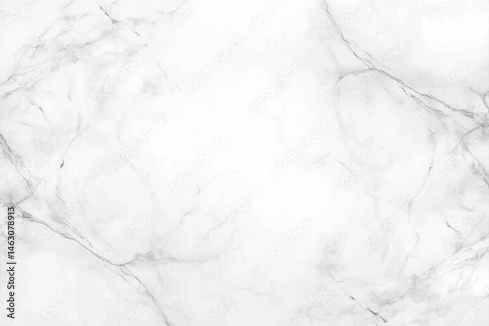 A pristine white marble surface with subtle gray veining. Detailed natural stone pattern A pristine white marble surface with subtle gray veining. Detailed natural stone pattern