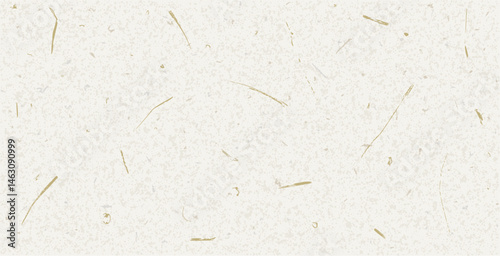 Seamless mulberry paper texture with cream background, ecru fibers, fine grain and soft speckles.