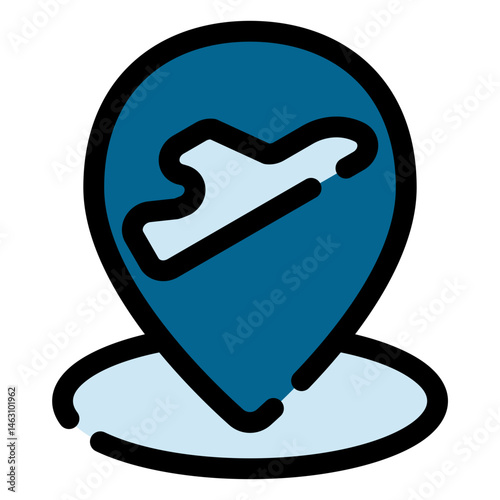 airport location icon