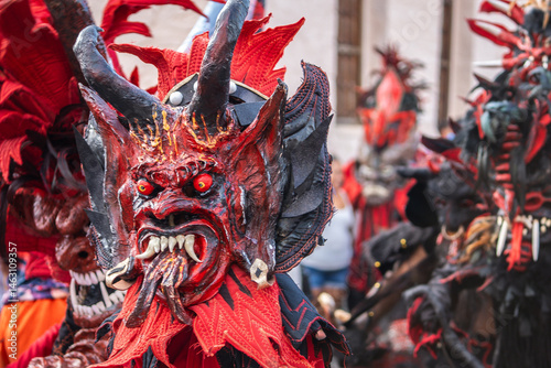 devil mask at portobello devil and congo festival colon