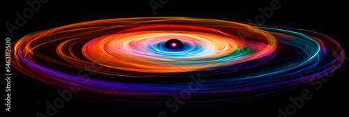 Dancing Light of the Universe: A Visual Journey into the Majestic Quasar Phenomena