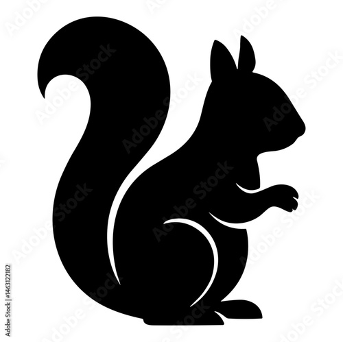 squirrel silhouette