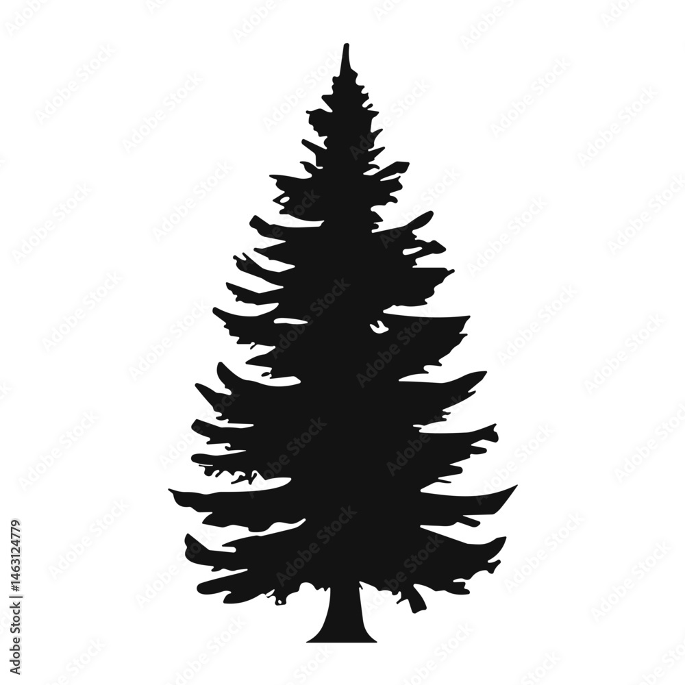 Obraz premium wild tree silhouette