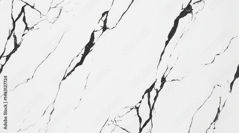 Fototapeta premium Stunning Black and White Marble Pattern for Interior Design marble stone texture.
