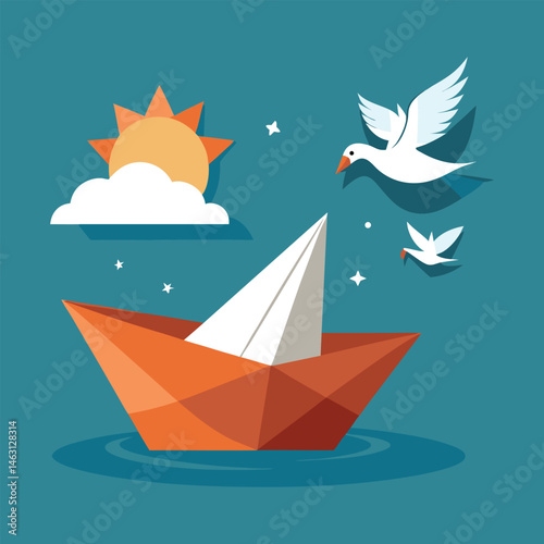 Transform and success or changing to succeed concept and leadership in business through vector