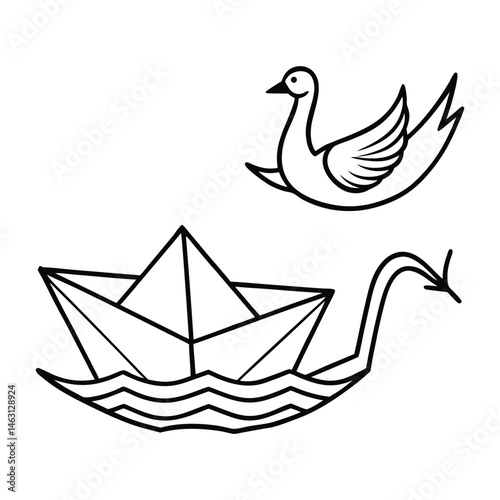 Transform and success or changing to succeed concept and leadership in business through vector