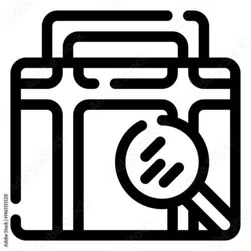 baggage check icon