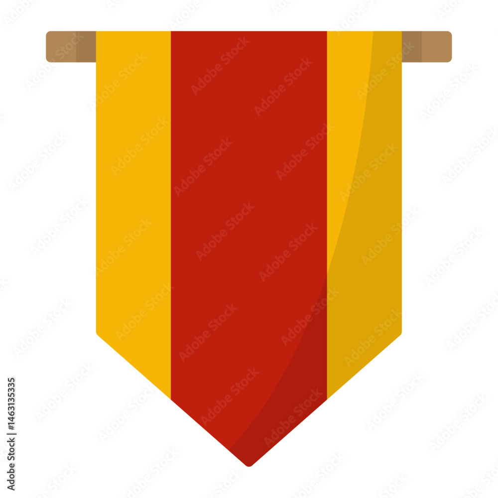 Fototapeta premium pennant icon