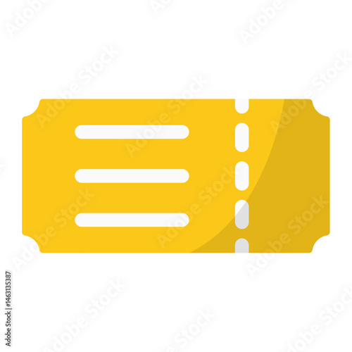 ticket vector icon
