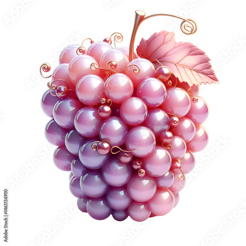 Red grape fruits