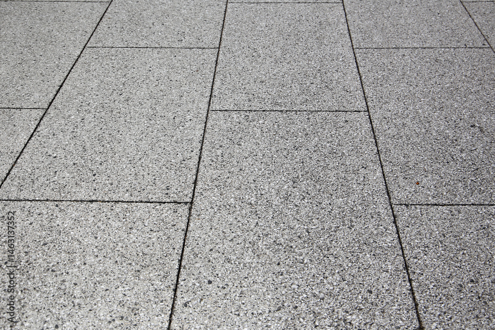 Fototapeta premium Texture of brick pavement in Tokyo Japan, clean and beautiful