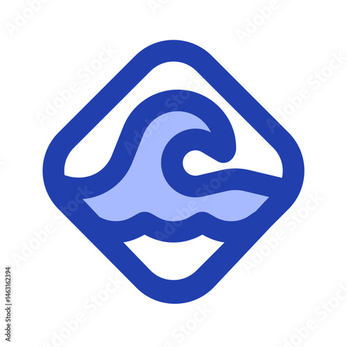 high waves area 