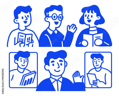 Engaging Cartoon Characters in Various Conversational Scenarios