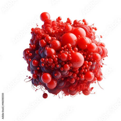 red drop of water