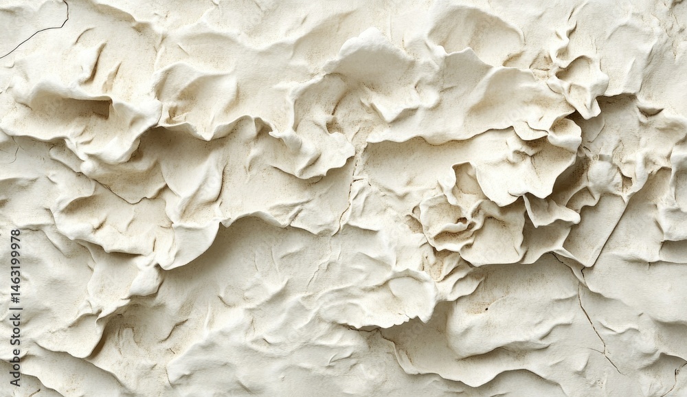 Obraz premium Textured, sculpted surface