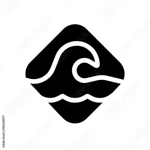 high waves area 