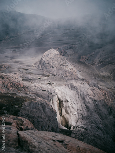 volcanic crater