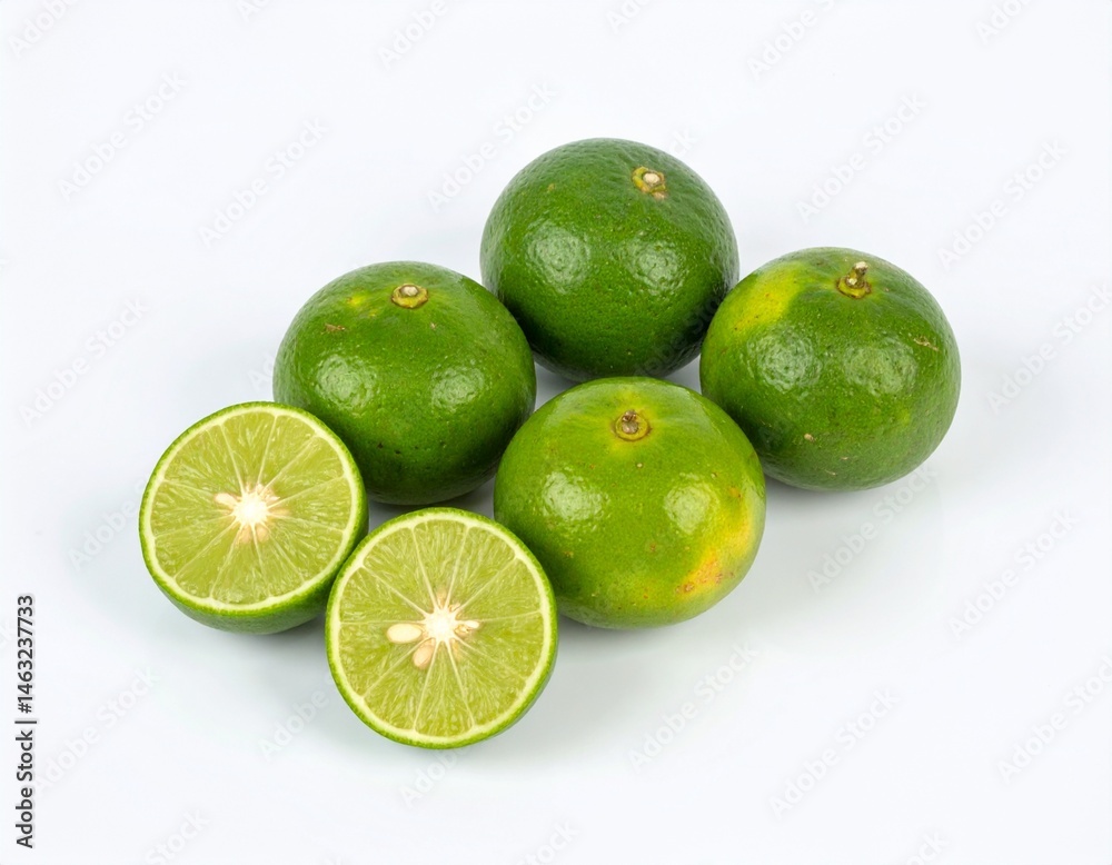 Fresh Buddha's Hand Citrus on White Surface Fresh Buddha's Hand Citrus on White Surface