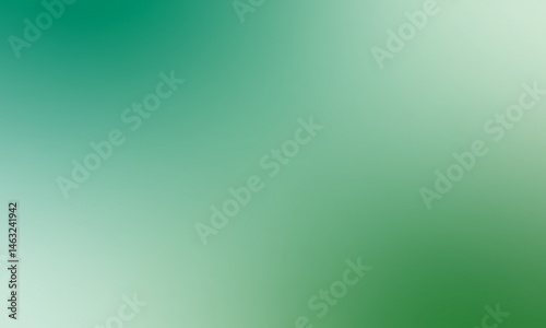 Smooth Green Gradient Background - Abstract Colorful Texture