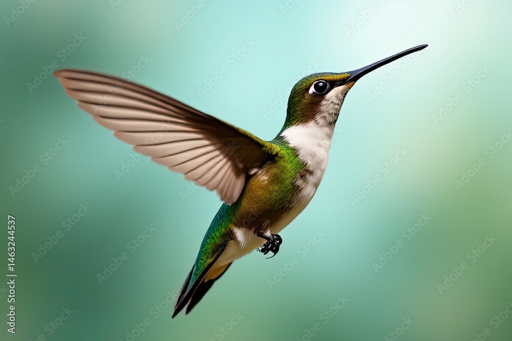 Fototapeta premium Bird and Technology Combined