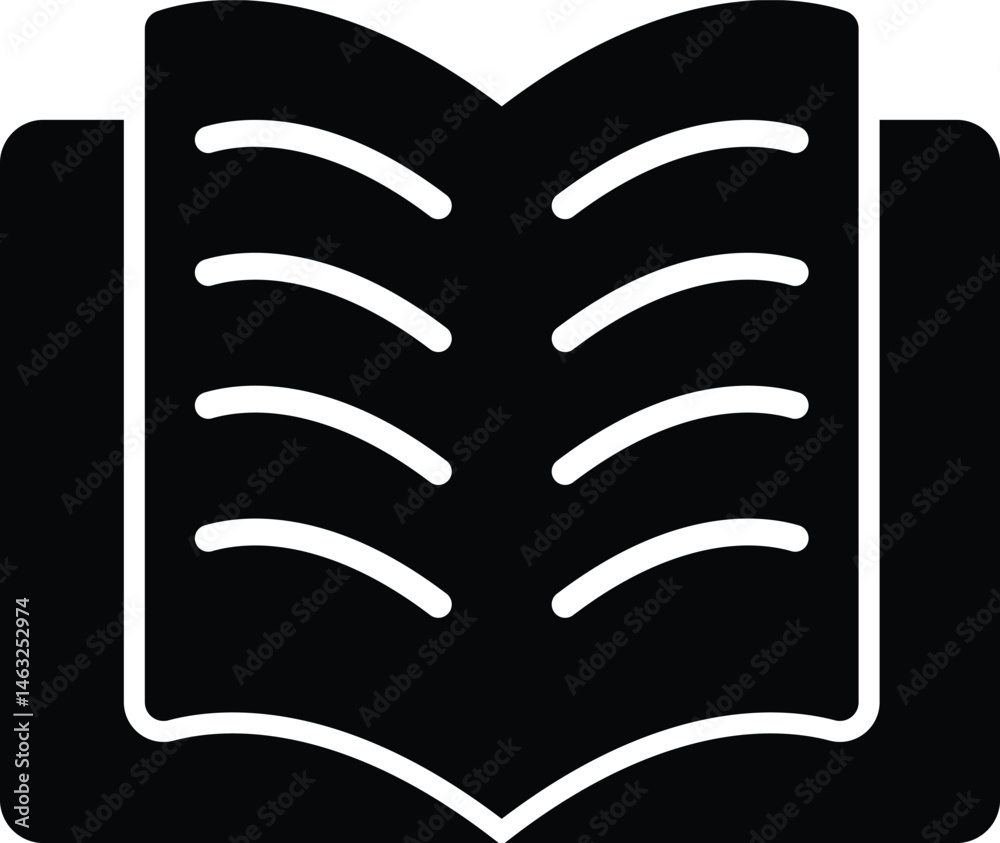 Book vector icon Book vector icon