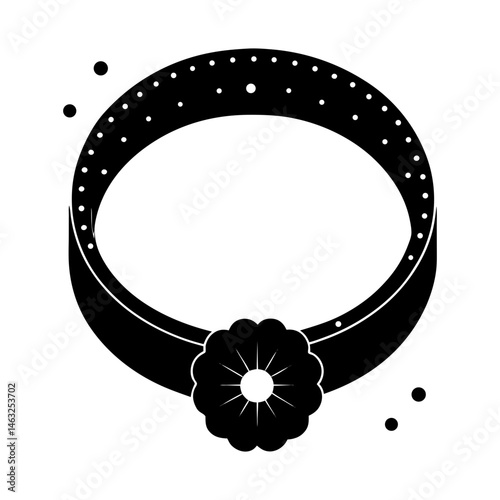 DIY Bracelet Kit silhouette vector