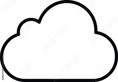 Cloud icon vector