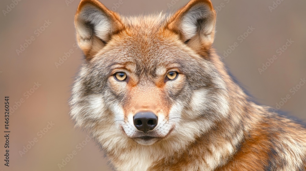 Fototapeta premium gray wolf portrait