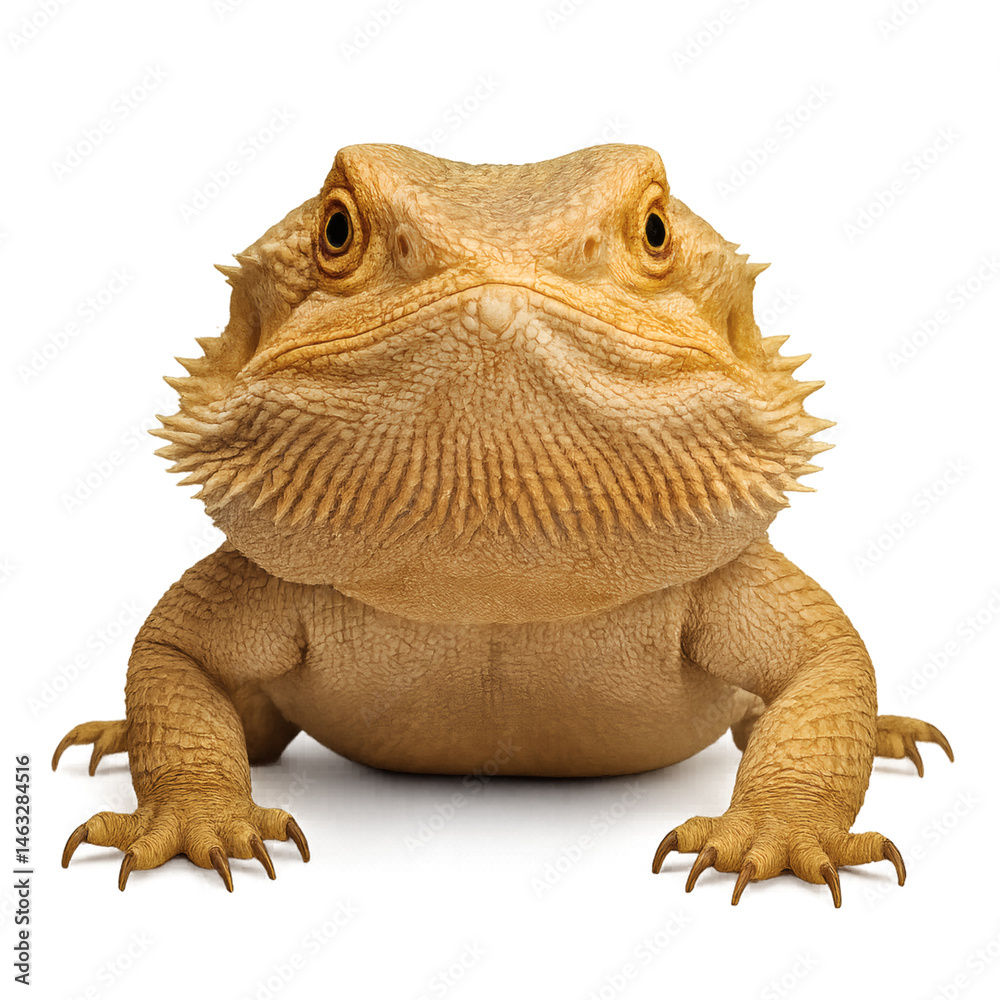 Obraz premium Bearded Dragon Display