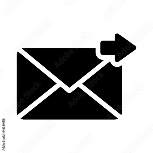 send glyph icon