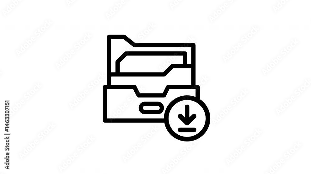 file download animated icon file download animated icon