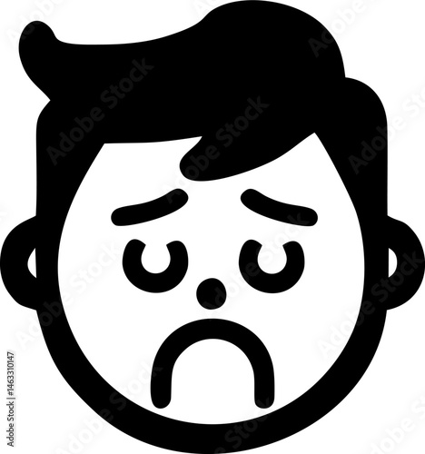 Sadness personifies a heavy heart a somber mood a melancholic soul