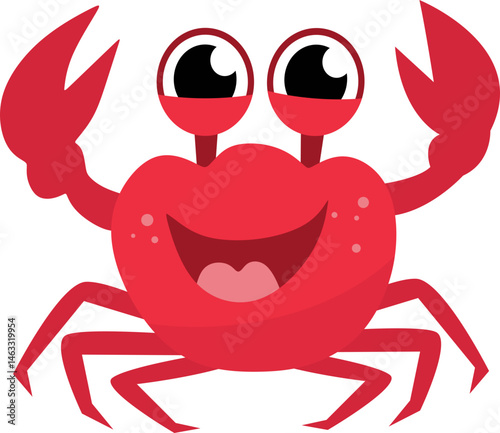 Cute Crab Illustration