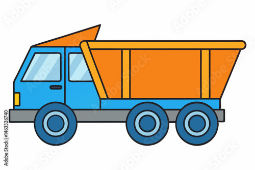 vector truck icon