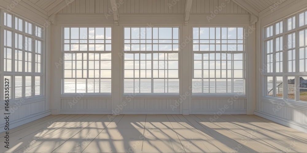 Obraz premium Coastal Seaside Pavilion