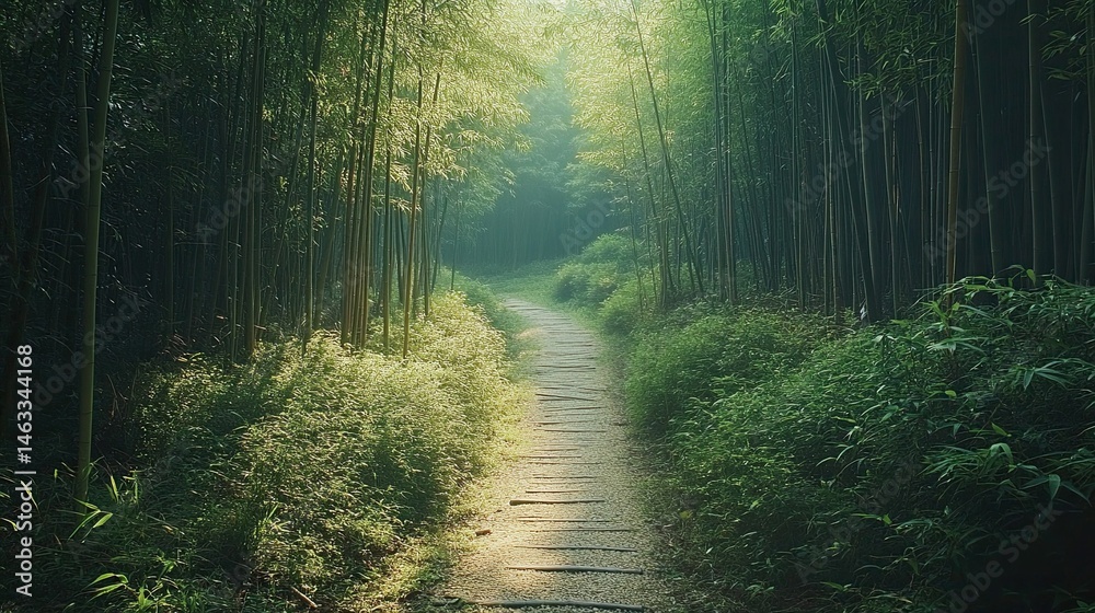 Obraz premium path in the forest