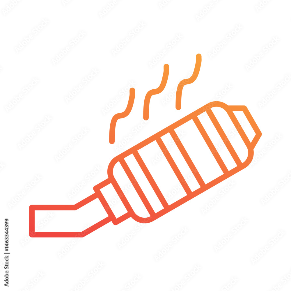 Obraz premium Catalytic Converter Icon