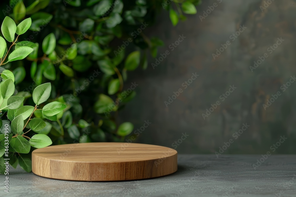 Wooden Pedestal for Product Display and Showcasing