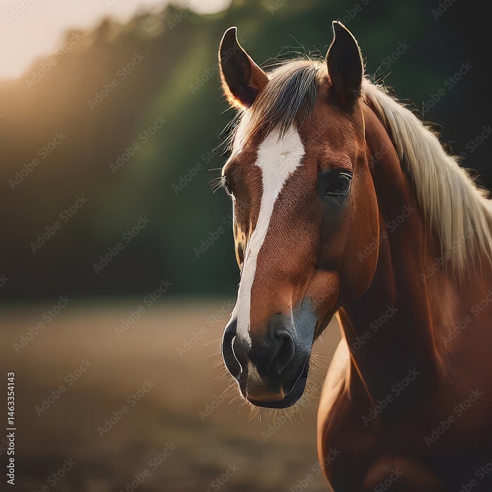 Obraz premium portrait of a horse