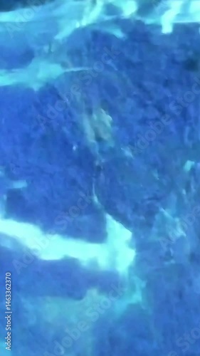 Wallpaper Mural Vertical Glowing Mineral Veins Cracked Stone Meditation 4K Loop Torontodigital.ca